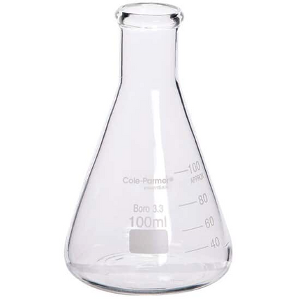 Erlenmeyer Flask - 125mL - 20mm Neck ID