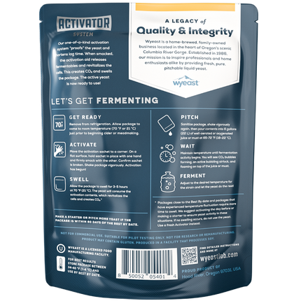 Yeast (Liquid) - Wyeast (Dry Mead)