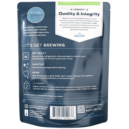 Yeast (Liquid) - Wyeast (Brettanomyces Lambicus)