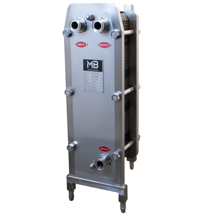 MB 3 square meter Two Stage Heat Exchanger for 3.5 to 15 bbl Breweries
