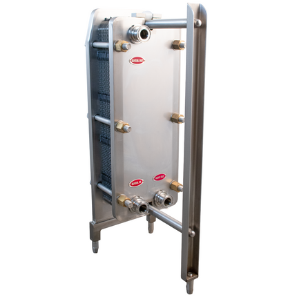 MB 3 square meter Two Stage Heat Exchanger for 3.5 to 15 bbl Breweries