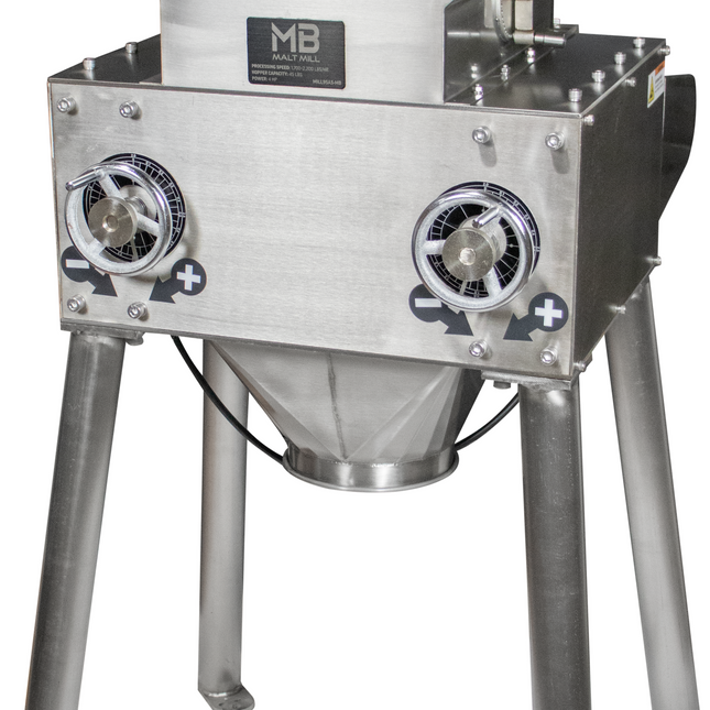MB - Commercial Grain Mill - 1700-2200 lbs/hr - Stainless Steel