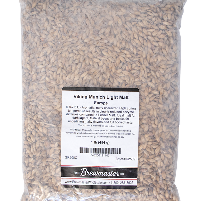 Malt - Viking Malt Munich Light - Per Lb (Showroom Only)