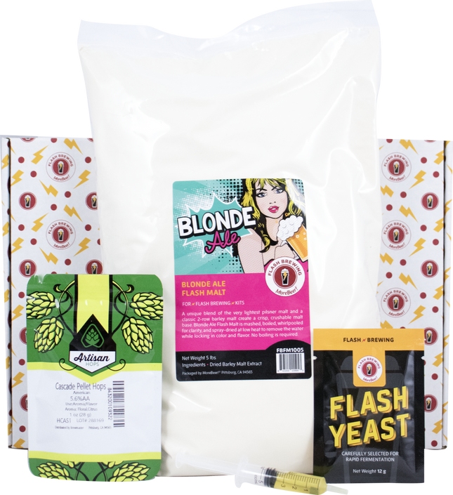 Blonde Ale Flash Brewing Kit - 5 Gallons