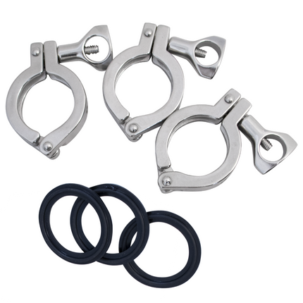 BrewBuilt Kettle T.C. x T.C. Ball Valve Pack