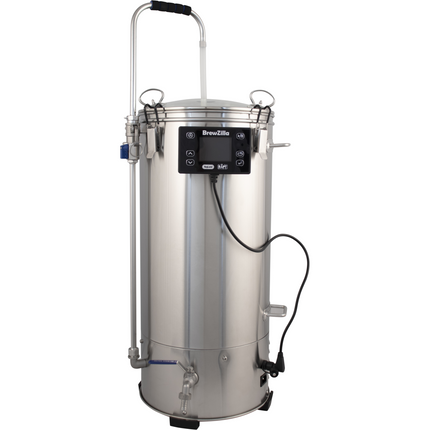 BrewZilla All Grain Brewing System | Gen 4.1  | Integrated Pump | Includes Wort Chiller | WiFi | Bluetooth | RAPT | 35L | 9.25G | 110V - Items