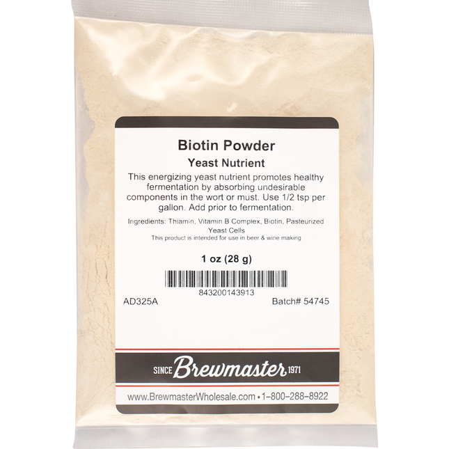 Yeast Nutrient, Biotin Powder - PLACEHOLDER