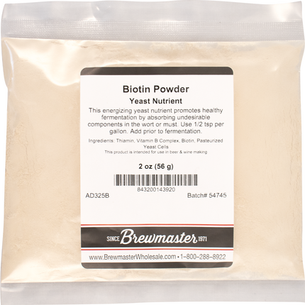 Yeast Nutrient, Biotin Powder - PLACEHOLDER