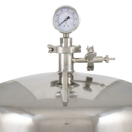 BevBright Stainless Steel Lenticular Filter Housing - 16 in. - 2 High - with fittings