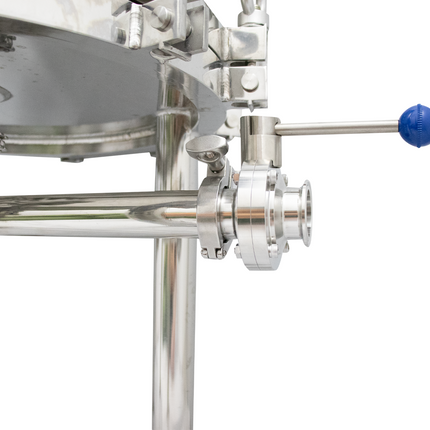 BevBright Stainless Steel Lenticular Filter Housing - 16 in. - 2 High - with fittings