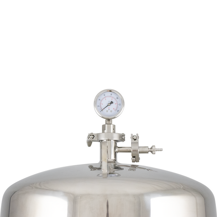 BevBright Stainless Steel Lenticular Filter Housing - 16 in. - 4 High