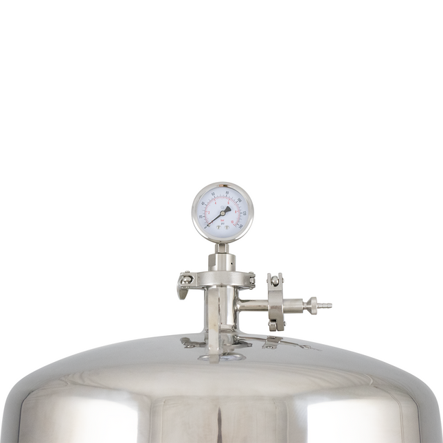 BevBright Stainless Steel Lenticular Filter Housing - 16 in. - 4 High