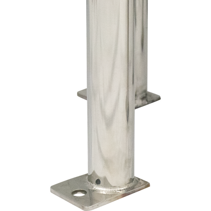 BevBright Stainless Steel Lenticular Filter Housing - 16 in. - 4 High