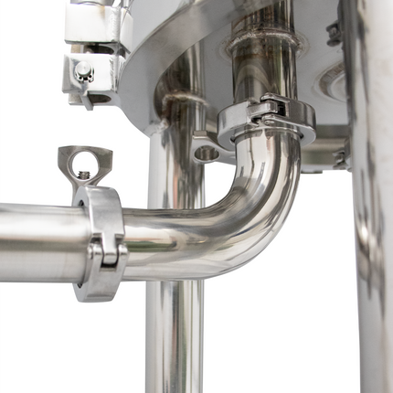 BevBright Stainless Steel Lenticular Filter Housing - 12 in. - 2 High