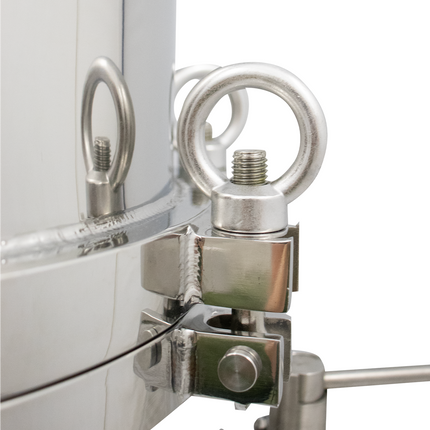 BevBright Stainless Steel Lenticular Filter Housing - 12 in. - 2 High