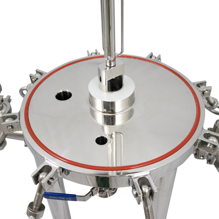 BevBright Stainless Steel Lenticular Filter Housing - 12 in. - 2 High