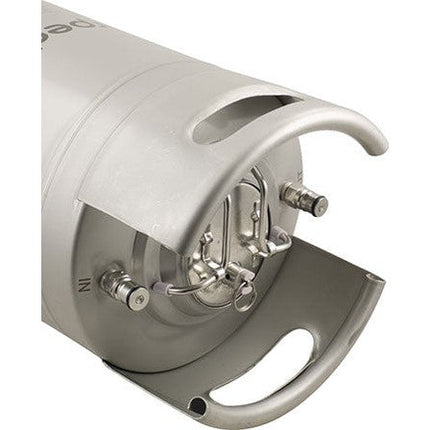 Torpedo Keg | Ball Lock Keg | Stainless Steel Corny Keg | Low2 Keg Lid O-Ring | Superior Oxygen Barrier Properties - Open Box