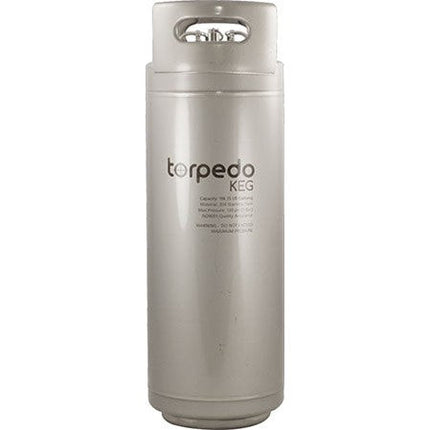 Slimline Torpedo Keg | Ball Lock Keg | Stainless Steel Corny Keg | Low2 Keg Lid O-Ring | Superior Oxygen Barrier Properties - Items