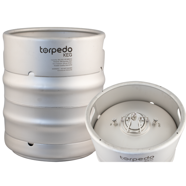Torpedo Keg | Ball Lock Keg | Stainless Steel Corny Keg | Low2 Keg