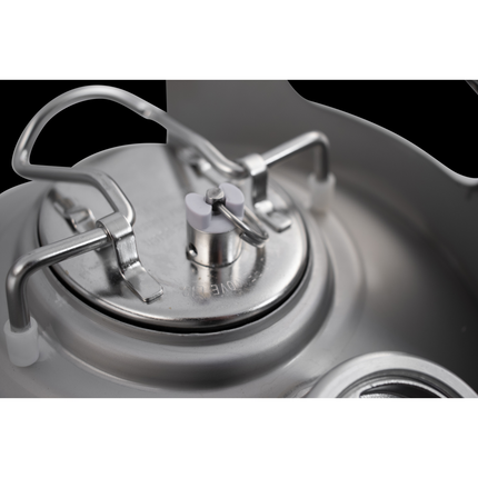 Torpedo Cocktail Keg | US D-Style Spear | Stainless Steel Keg | Low2 Keg Lid O-Ring | Superior Oxygen Barrier Properties - Return
