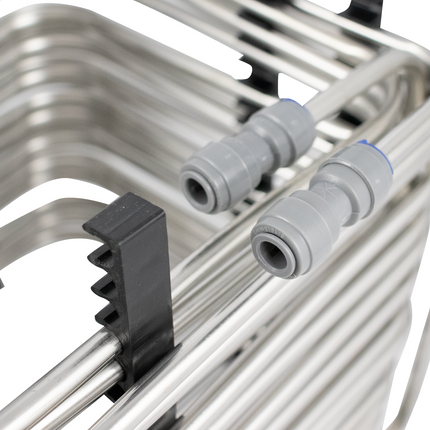 KegLand Stainless Steel Draft Coil - Square Coil - 2 Lines