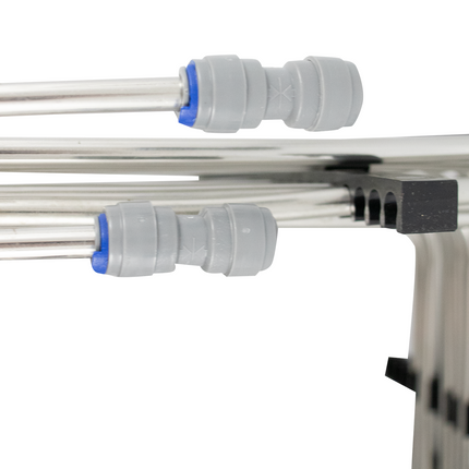 KegLand Stainless Steel Draft Coil - Square Coil - 2 Lines