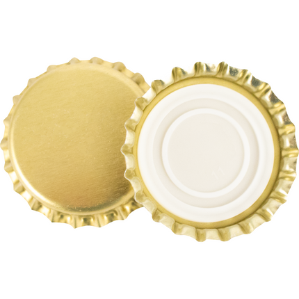 Bottle Caps - 29mm - Gold - PLACEHOLDER
