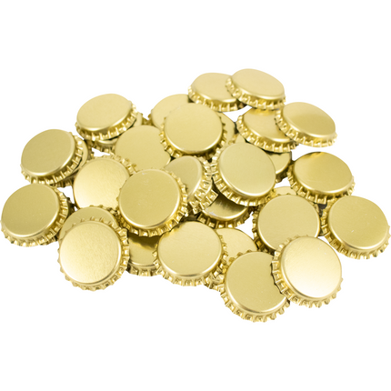 Bottle Caps - 29mm - Gold - PLACEHOLDER