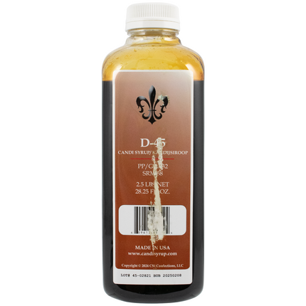 Candi Syrup - D-45 - 2.5 lbs