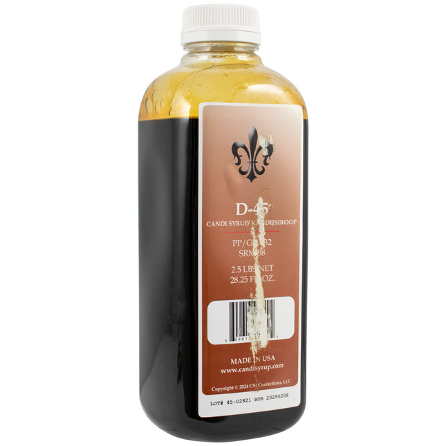 Candi Syrup - D-45 - 2.5 lbs