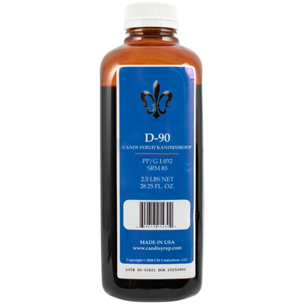 Candi Syrup - D-90 - 2.5 lbs