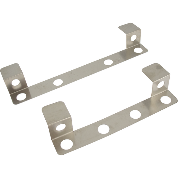 KegLand Stainless Steel Shank Brackets | Retention Brackets for Square Draft Coils