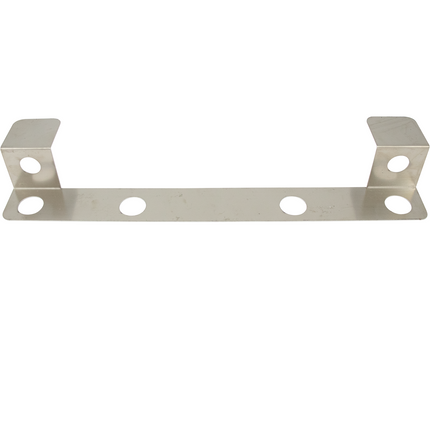 KegLand Stainless Steel Retention Bracket for Square Coil - Front and Back