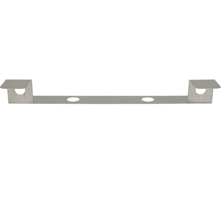 KegLand Stainless Steel Retention Bracket for Square Coil - Front and Back