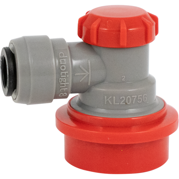 Duotight Ball Lock QD Gas In | Quick Disconnect Gas In Push-In Fitting