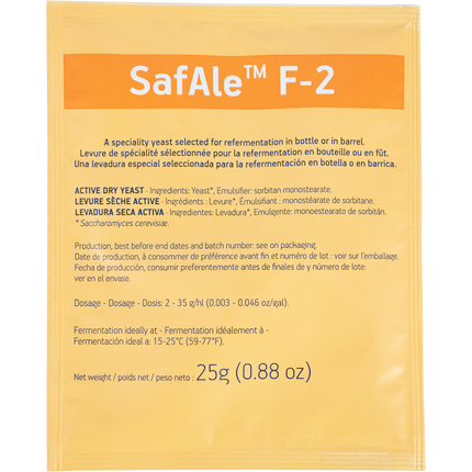 Fermentis Dry Yeast - SafAle F-2 (25 g)