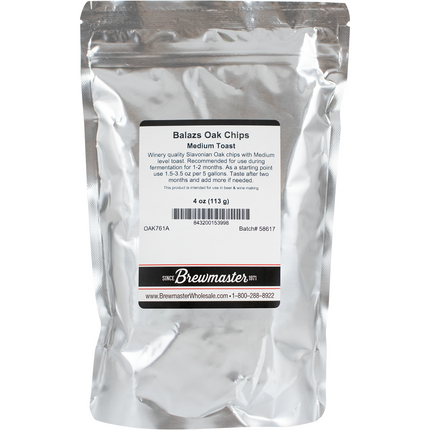 Balazs - Oak Chips  - Medium Toast - (9 - 20 mm) - PLACEHOLDER