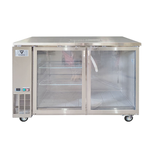 Komos Kegerator Olympus II Deluxe Stainless - 12 Keg - REFRIGERATOR ONLY