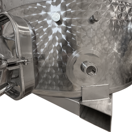 Speidel 1600L, 1200mm Diameter KO Red Fermenation and Tipping Tank