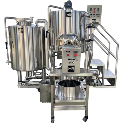 MB - Cold Water Solventless Extraction System & Filter Cart - 93 Gal