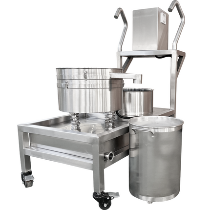 MB - Cold Water Solventless Extraction System Filter Cart w/ 60L (15.8 gal) Tank
