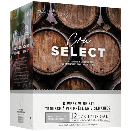 Wine Kit - RJS Craft Winemaking - Cru Select - Argentina Style Trio