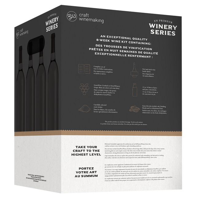 Wine Kit - RJS Craft Winemaking - En Primeur Winery Series - Winemaker's Trio Red