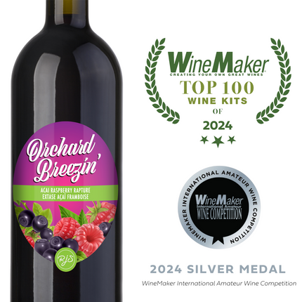 Wine Kit - RJS Craft Winemaking - Orchard Breezin' - Acai Raspberry Rapture - 2-pack