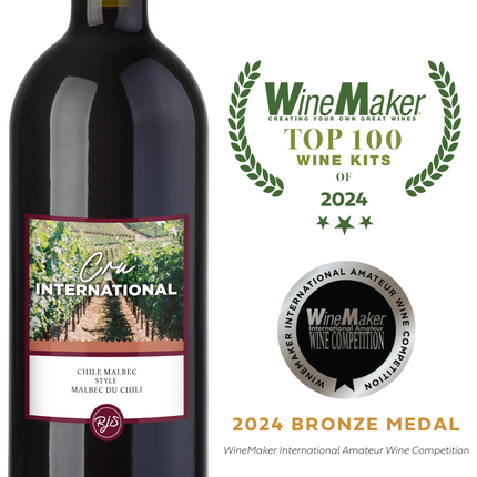 Wine Kit - RJS Craft Winemaking - Cru International - Chile Malbec Style