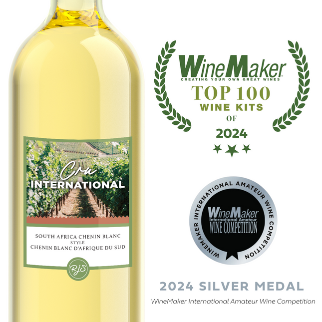 Wine Kit - RJS Craft Winemaking - Cru International - South Africa Chenin Blanc Style