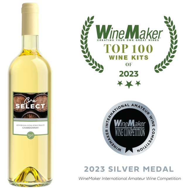 Wine Kit - RJS Craft Winemaking - Cru Select - Australia Style Chardonnay