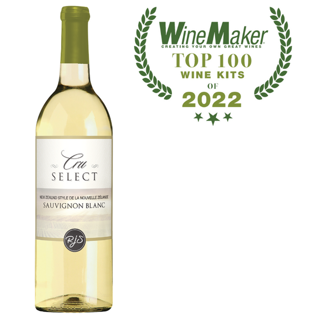 Wine Kit - RJS Craft Winemaking - Cru Select - New Zealand Style Sauvignon Blanc