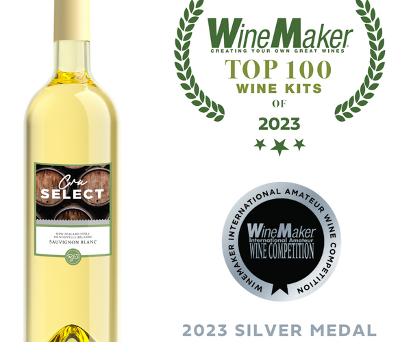 New Zealand Sauvignon Blanc Wine Making Kit | Cru Select | Silver