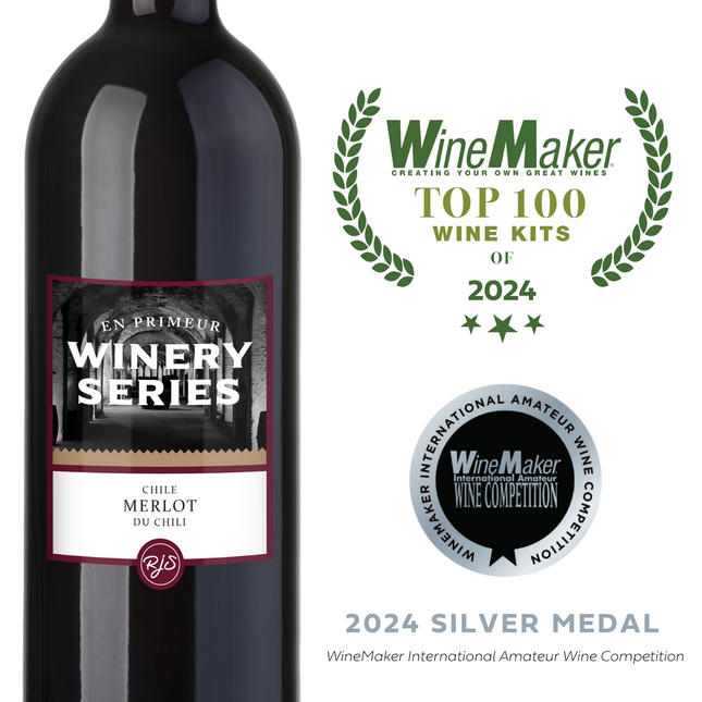 Wine Kit - RJS Craft Winemaking - En Primeur Winery Series - Chile Merlot